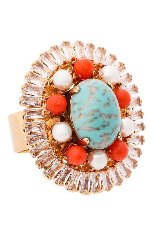 Кольцо Anton Heunis ETK5.18 Разноцветный ETK5.18