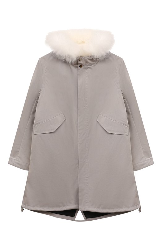 Утепленная парка Yves Salomon Enfant