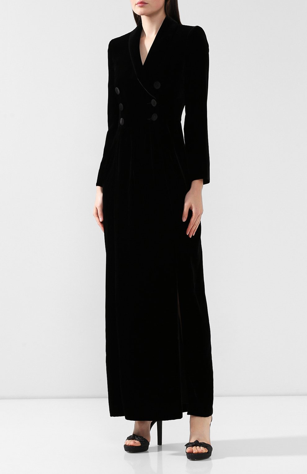 Платье из смеси вискозы и шелка GIORGIO ARMANI, арт. 9WHVA03B/T0024, фото 3