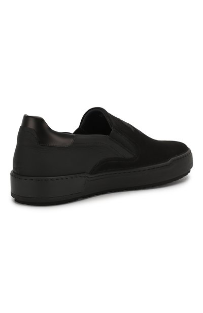 Кожаные слипоны ZILLI, арт. MDS-T060/0E1, фото 4