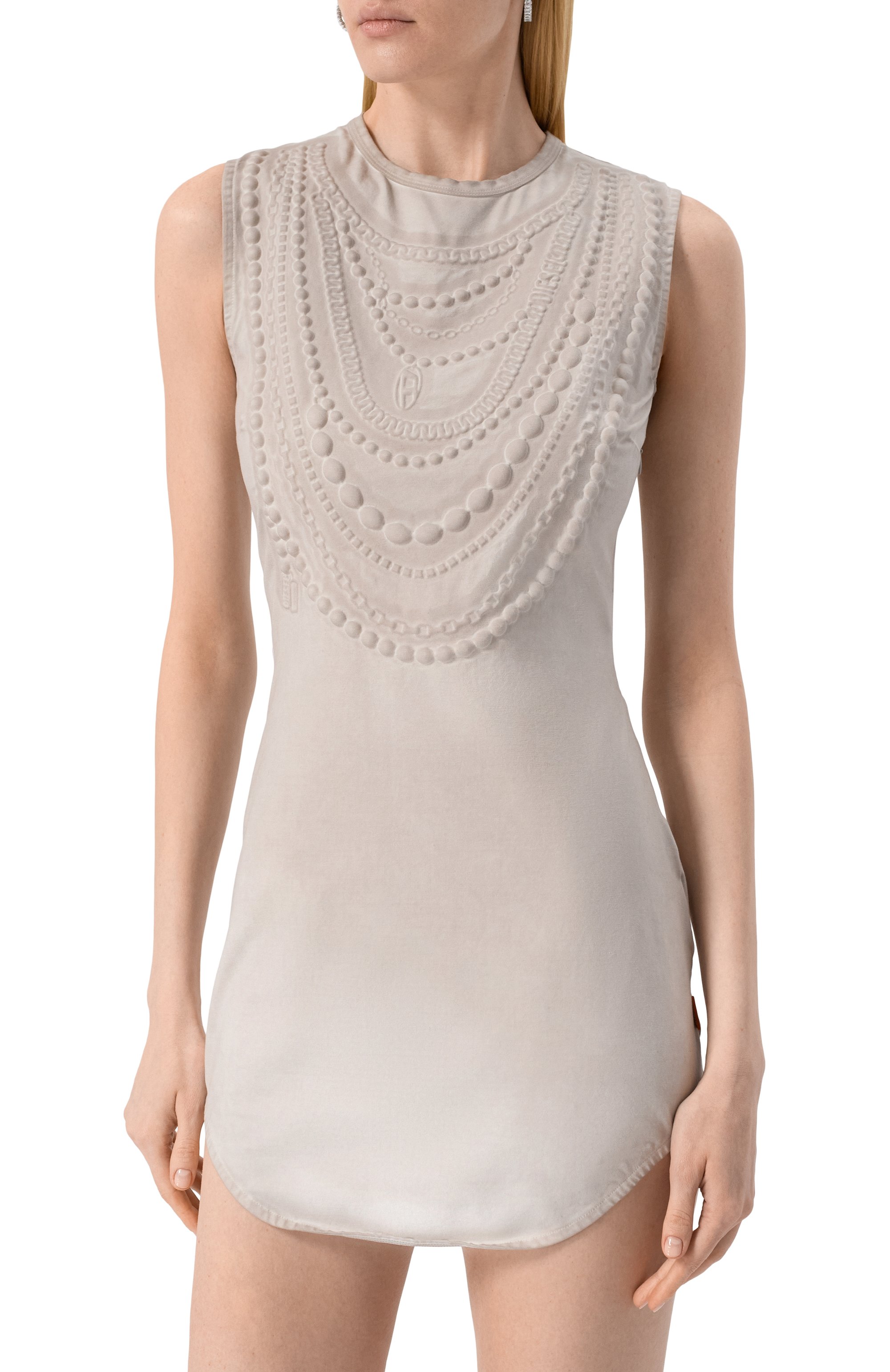 Хлопковое платье DIESEL, арт. A18230/0BLBB, фото 3