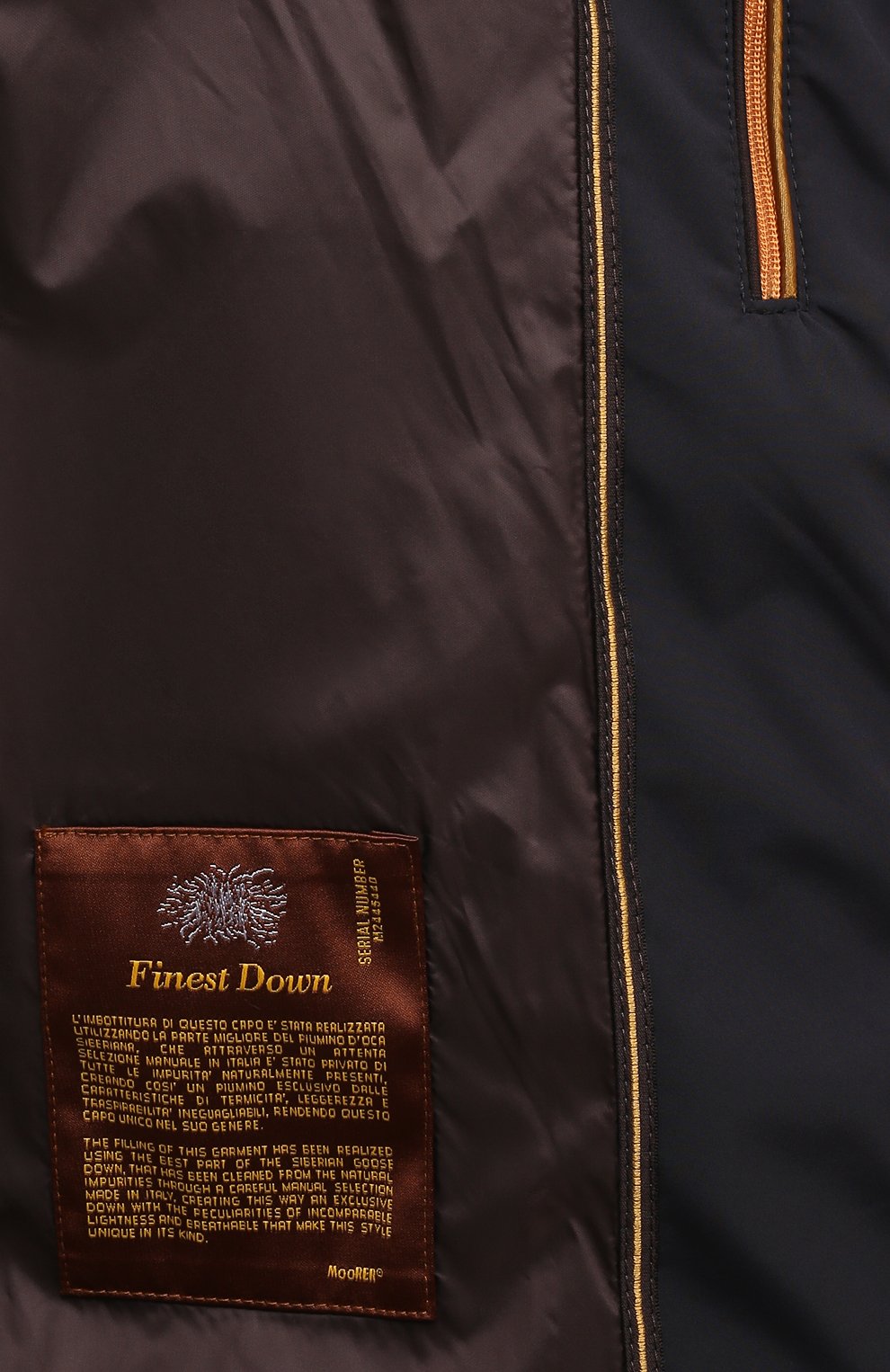 Пуховый жилет vanio-vh из вельвета MOORER, арт. INAV-VH, фото 7