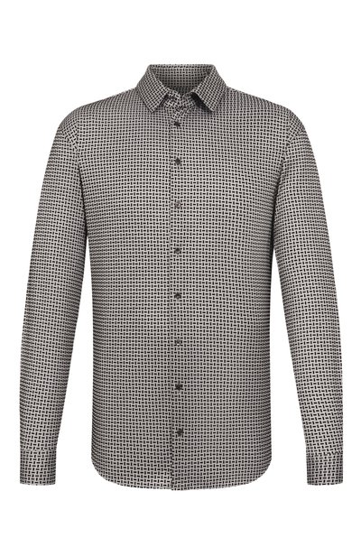 Мужская хлопковая рубашка GIORGIO ARMANI, арт. GM000080/TE23936