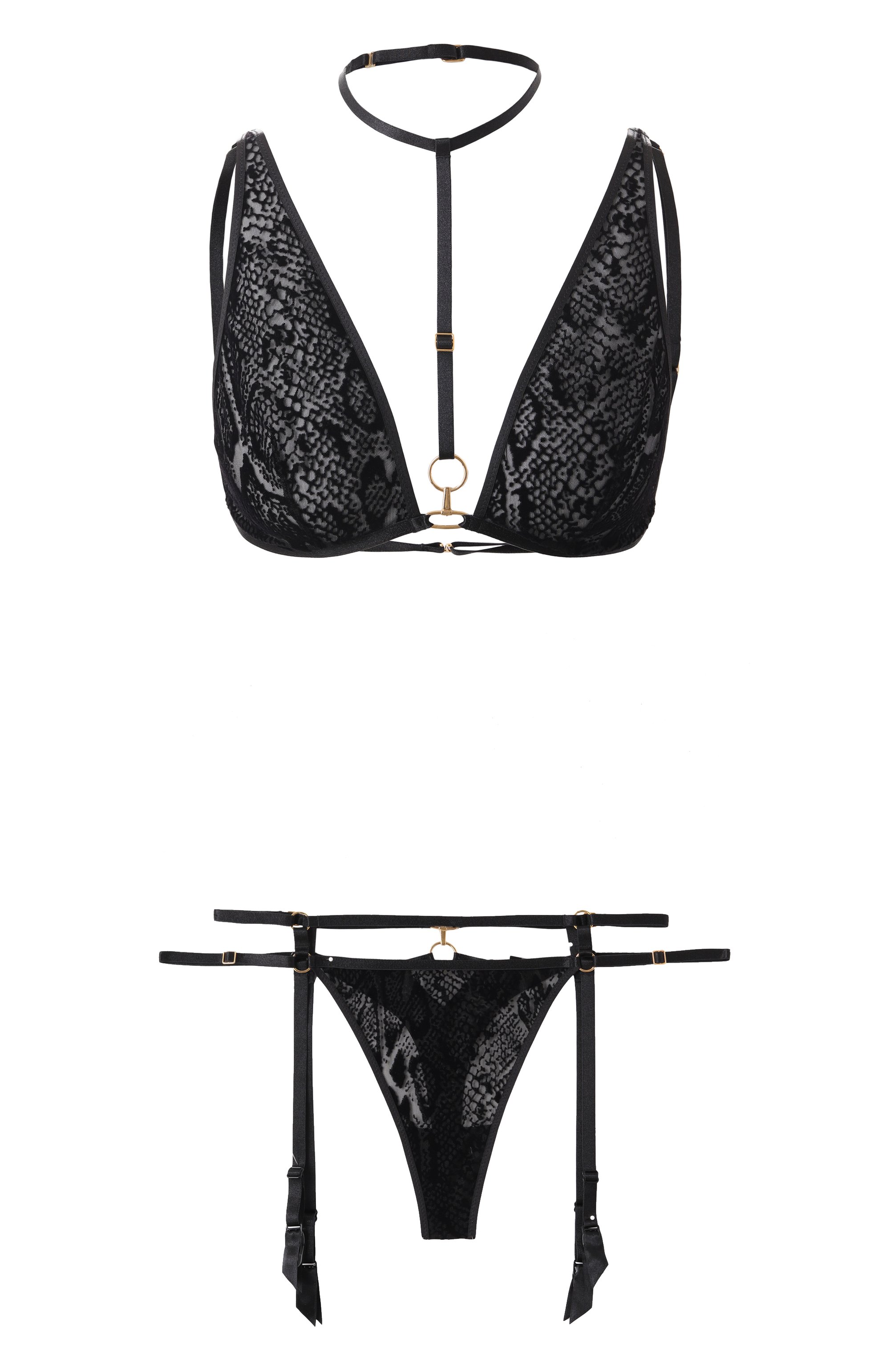 Комплект из бюстгальтера и трусов AUBADE, арт. P0801-3, фото 1