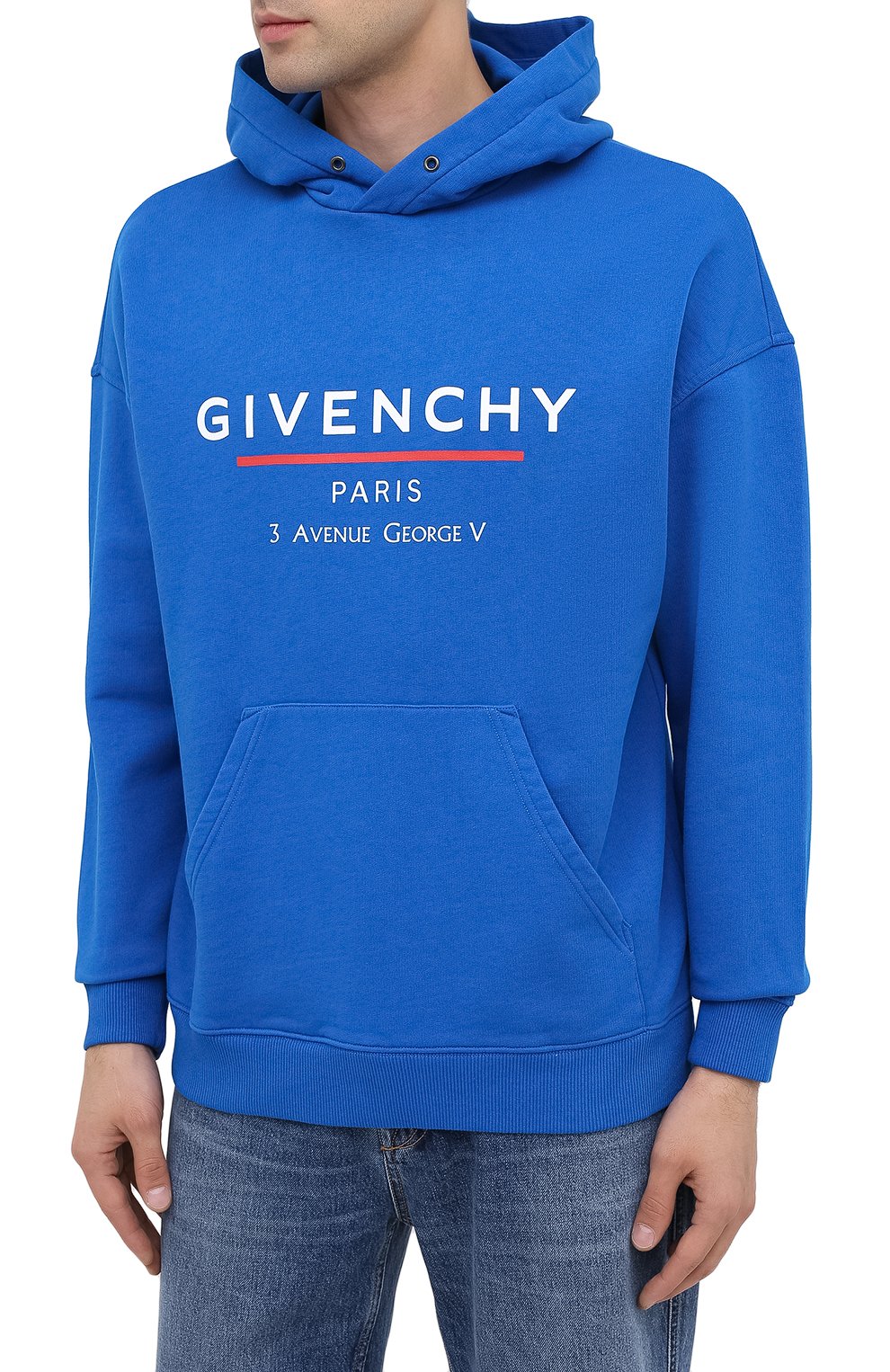 Хлопковое худи GIVENCHY, арт. BMJ05430AF, фото 3