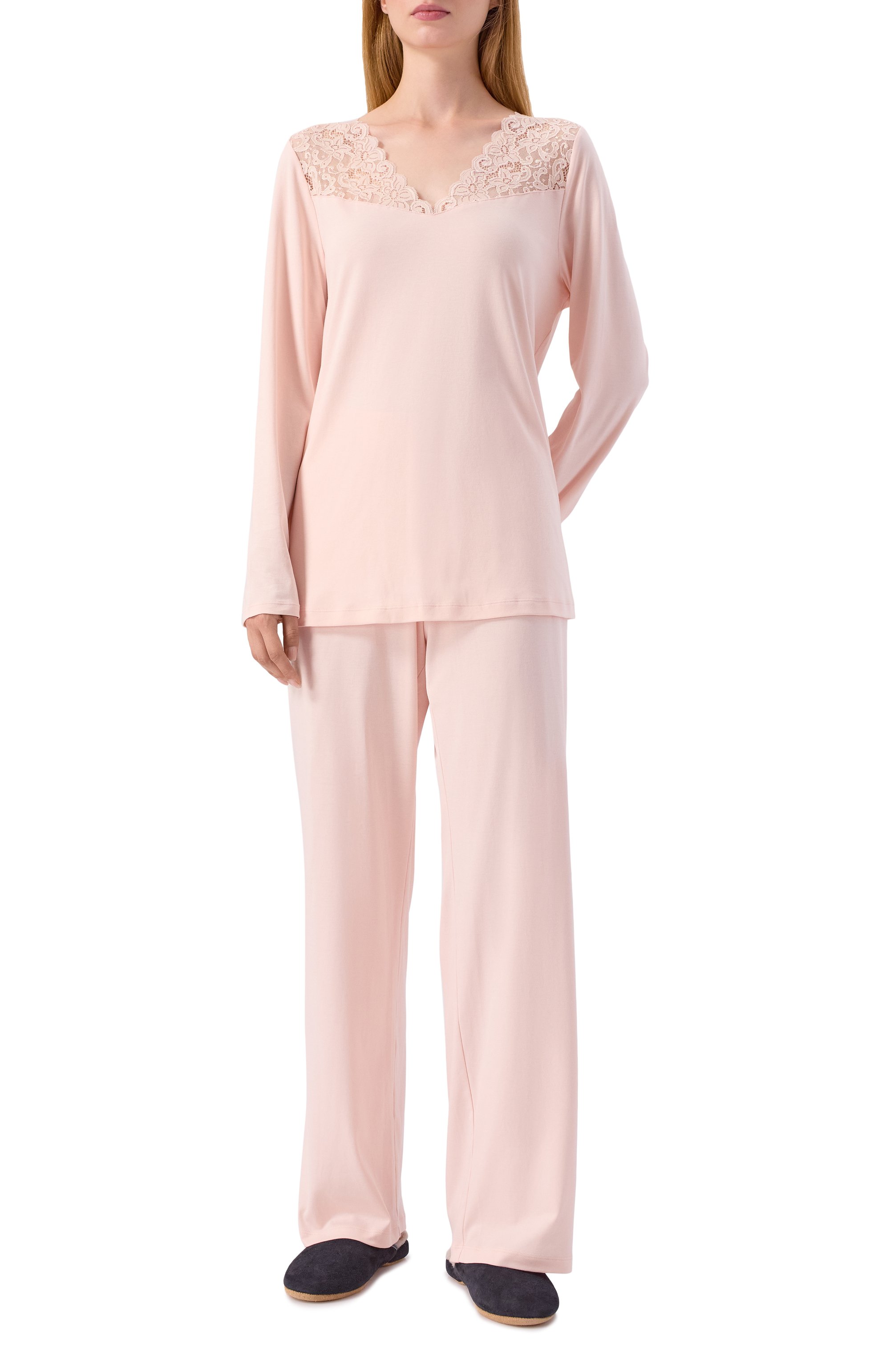 Хлопковая пижама HANRO, арт. 077932., фото 2