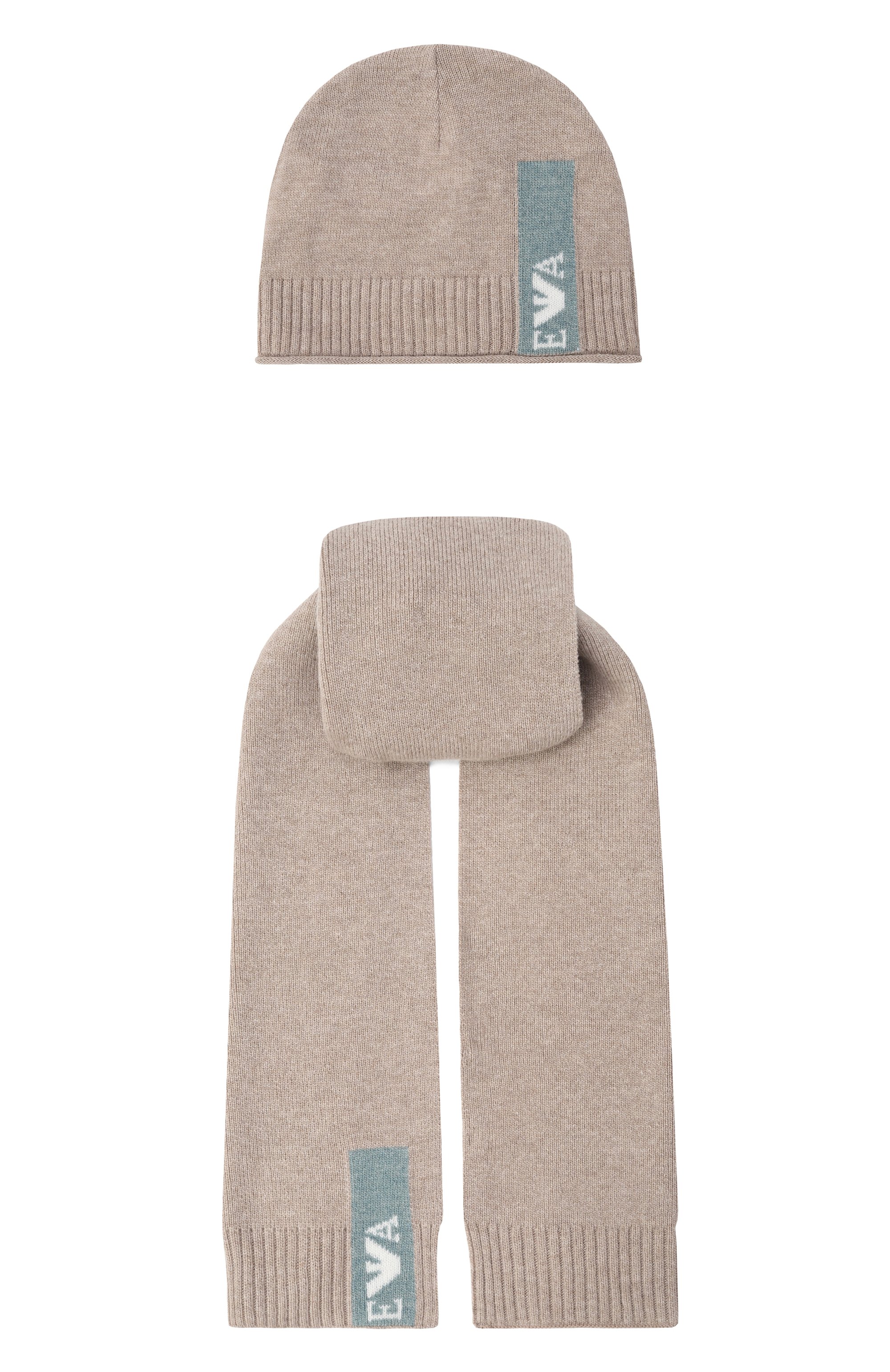 Комплект из шапки и шарфа EMPORIO ARMANI, арт. EB000812/AF17340, фото 1