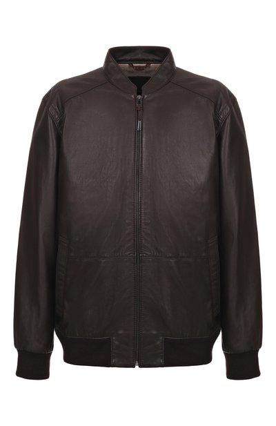 Мужской кожаный бомбер WINDSOR, арт. B0RELL03-L/1300145/66