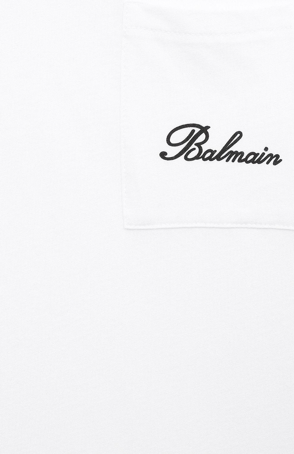 Хлопковая футболка BALMAIN, арт. BU8R51, фото 3