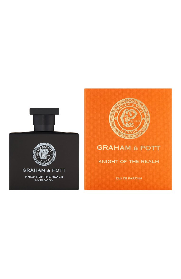 Мужской парфюмерная вода knight of the realm (100ml) GRAHAM & POTT бесцветного цвета, арт. 5060729120392 | Фото 2 (Региональные ограничения белый список (Axapta Mercury): Не проставлено; Нос: Не проставлено; Тип продукта - парфюмерия: Парфюмерная вода; Тип аромата: Древесный; Ограничения доставки: flammable)