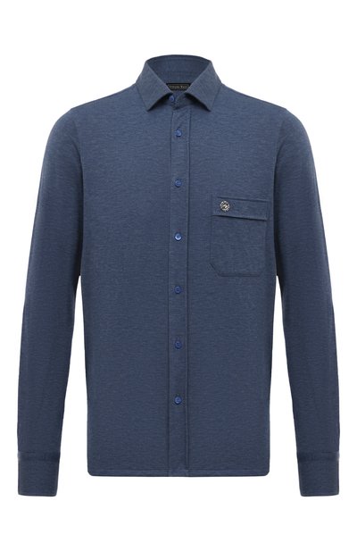 Мужская рубашка из хлопка и кашемира STEFANO RICCI, арт. CJ007115/TE2603