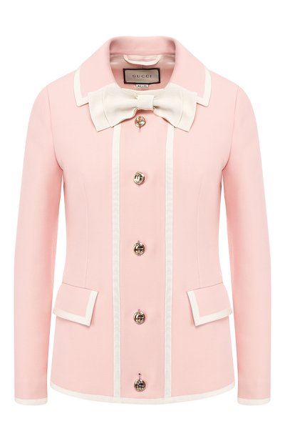 Женский жакет из смеси шерсти и шелка GUCCI, арт. 544839/ZHM88