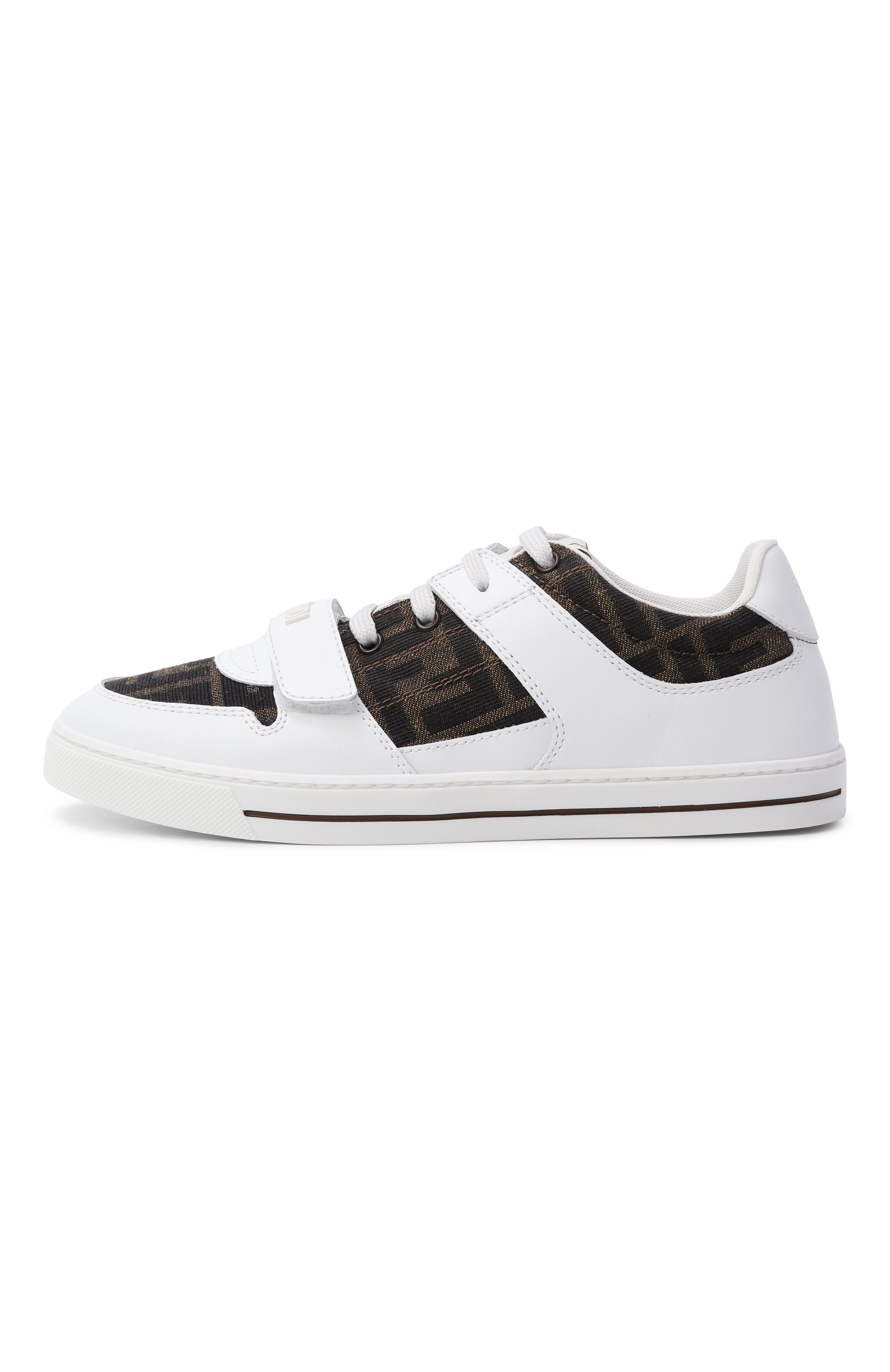 Комбинированные кеды FENDI, арт. JMR476/AHGY/32-39, фото 2