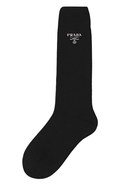 Носки из шерсти и кашемира PRADA, арт. UCL739-1YVZ-F0002-202, фото 1