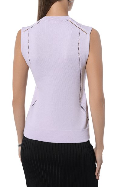 Топ из шерсти и хлопка JIL SANDER, арт. J01NC0139/J14617, фото 4