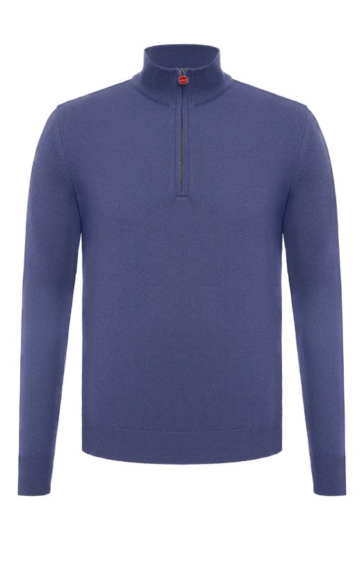 Кашемировый джемпер Kiton UMK1508K343 Синий UMK1508K343