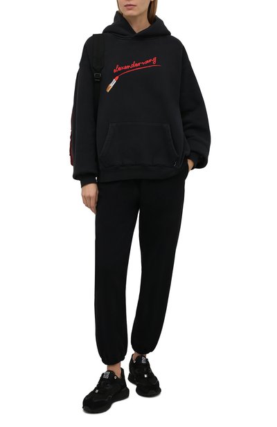 Хлопковое худи ALEXANDER WANG, арт. UCC4211466, фото 2