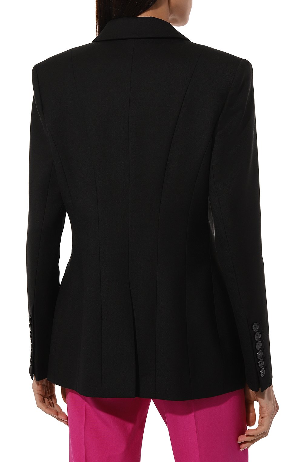 Шерстяной жакет NINA RICCI черного цвета по цене 127000 руб., арт. 24ACVE011WV0322, фото 4 Шерстяной жакет NINA RICCI, арт. 24ACVE011WV0322, фото 4