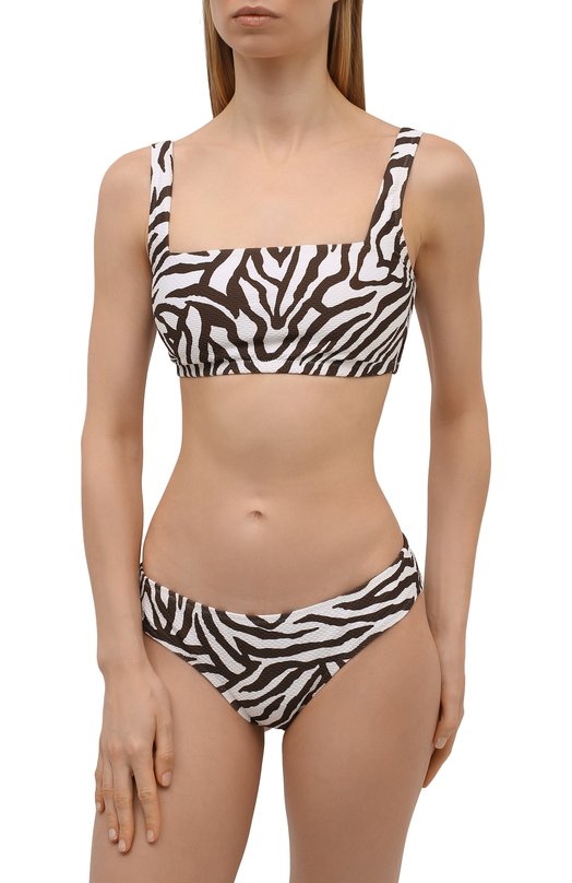 Бра-топ Heidi Klein Чёрный, белый, фото 2