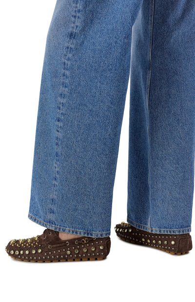 Замшевые мокасины fastaway VALENTINO, арт. 7W2S0MQ2/REW, фото 2