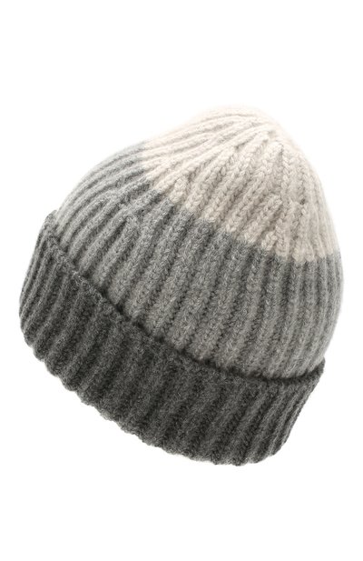 Кашемировая шапка islington LORO PIANA серого цвета по цене 62300 руб., арт. FAI8796, фото 2 Кашемировая шапка islington LORO PIANA, арт. FAI8796, фото 2