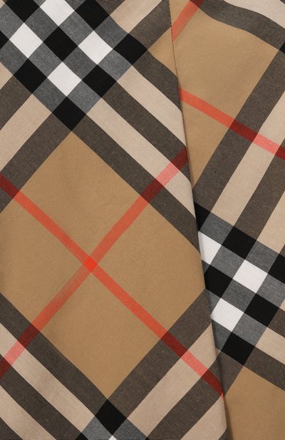 Хлопковые брюки BURBERRY, арт. 8108885, фото 3