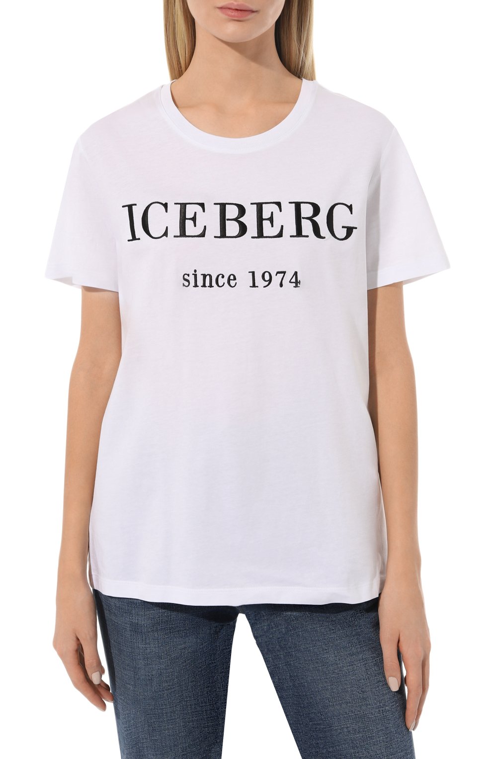 Хлопковая футболка ICEBERG, арт. I2P/F09A/6301, фото 3