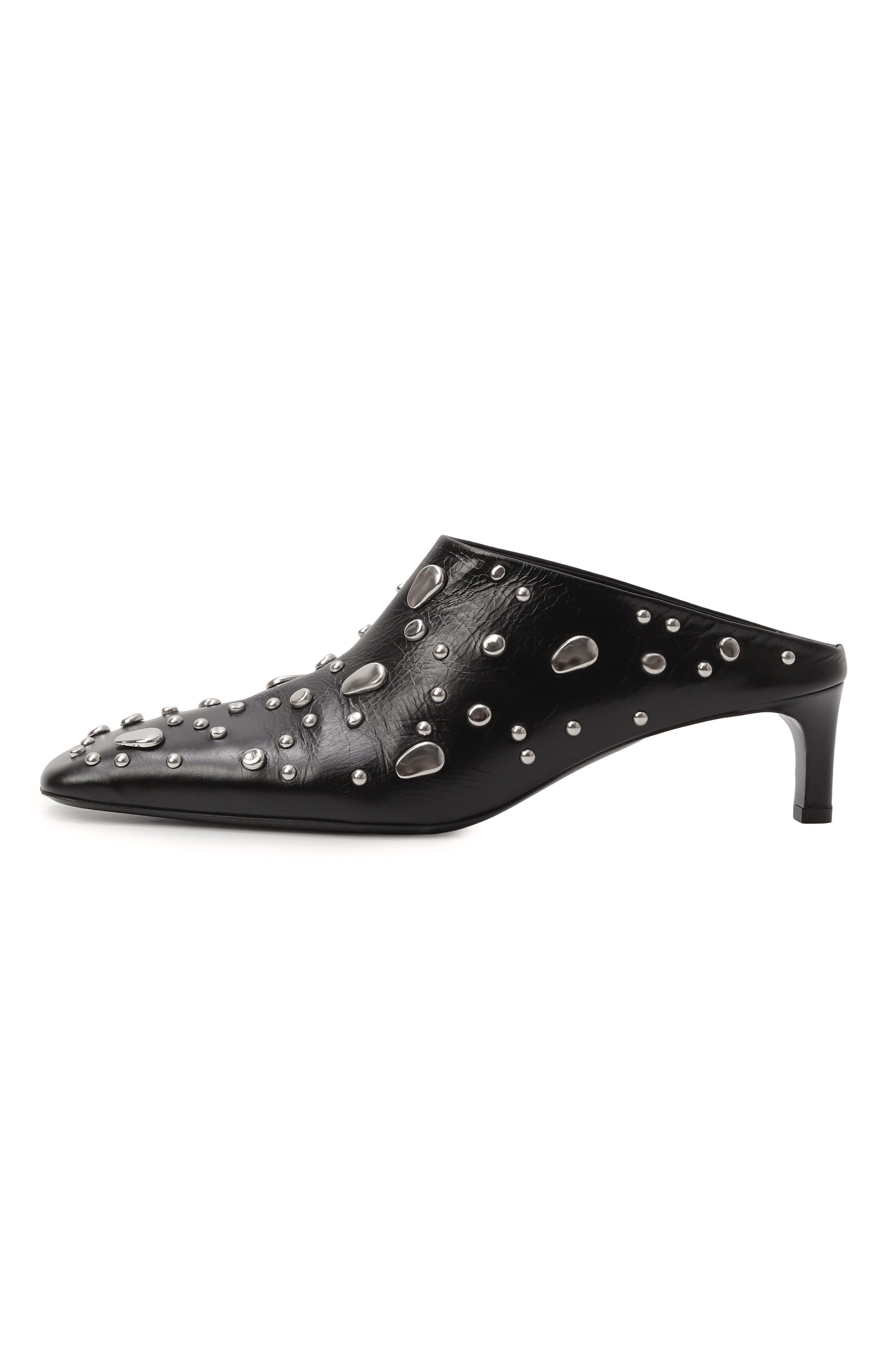 Кожаные мюли JIL SANDER, арт. J15WP0141-P7084, фото 4