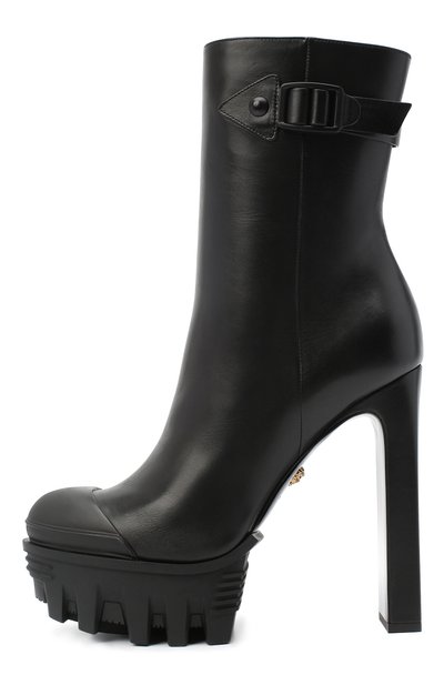 Кожаные ботильоны delphi VERSACE, арт. DST494S/DVT2P, фото 3