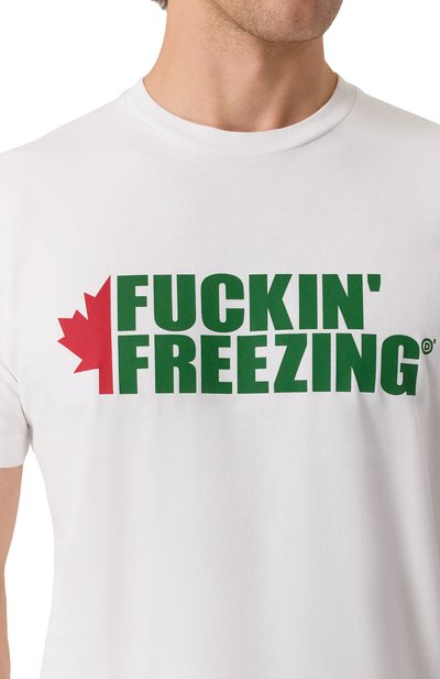 Хлопковая футболка DSQUARED2, арт. S74GD1450/D20020, фото 5