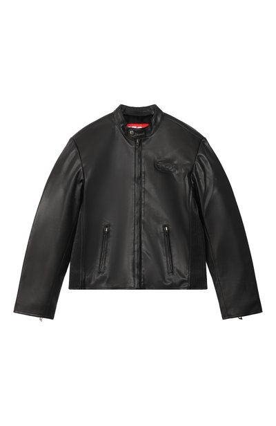 Утепленная куртка из экокожи DIESEL, арт. J02945/KXB9D