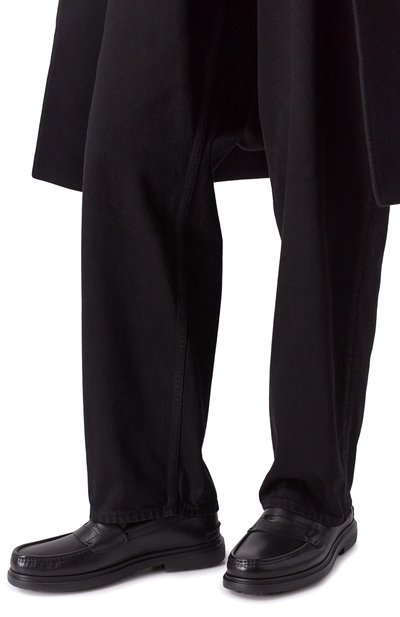 Кожаные пенни-лоферы FERRAGAMO, арт. 029904/781935, фото 3