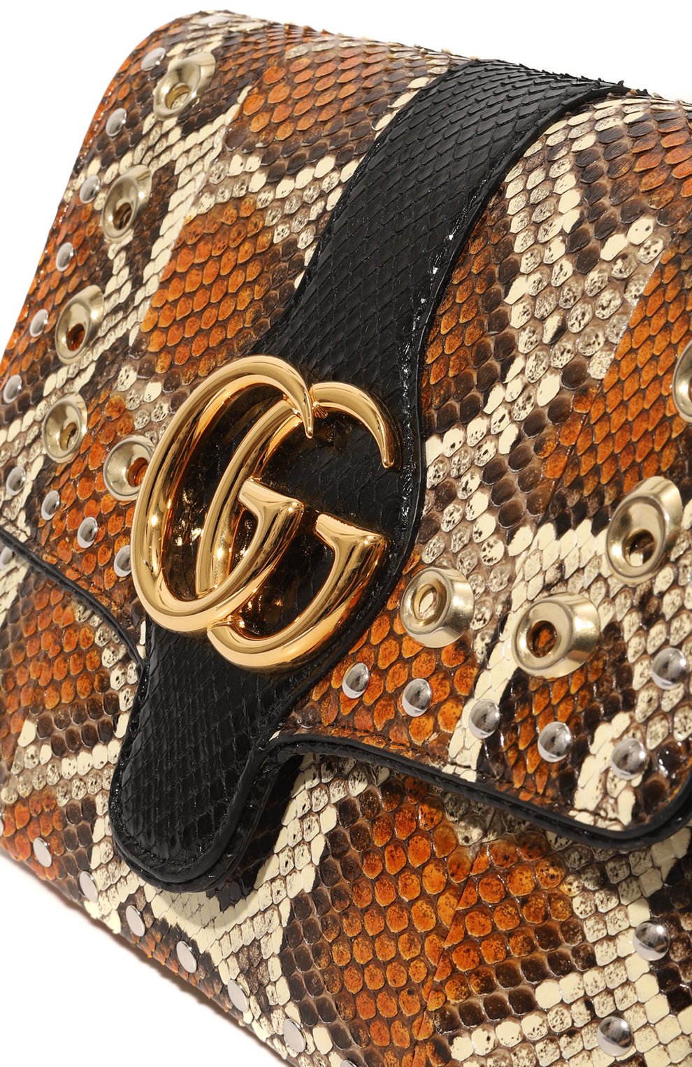 Сумка ali medium из кожи питона GUCCI, арт. 550126 LXOBX, фото 3