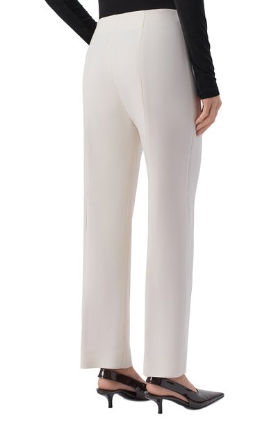 Брюки из шерсти и шелка TOTEME, арт. 261-WRB0377-FB0567, фото 4