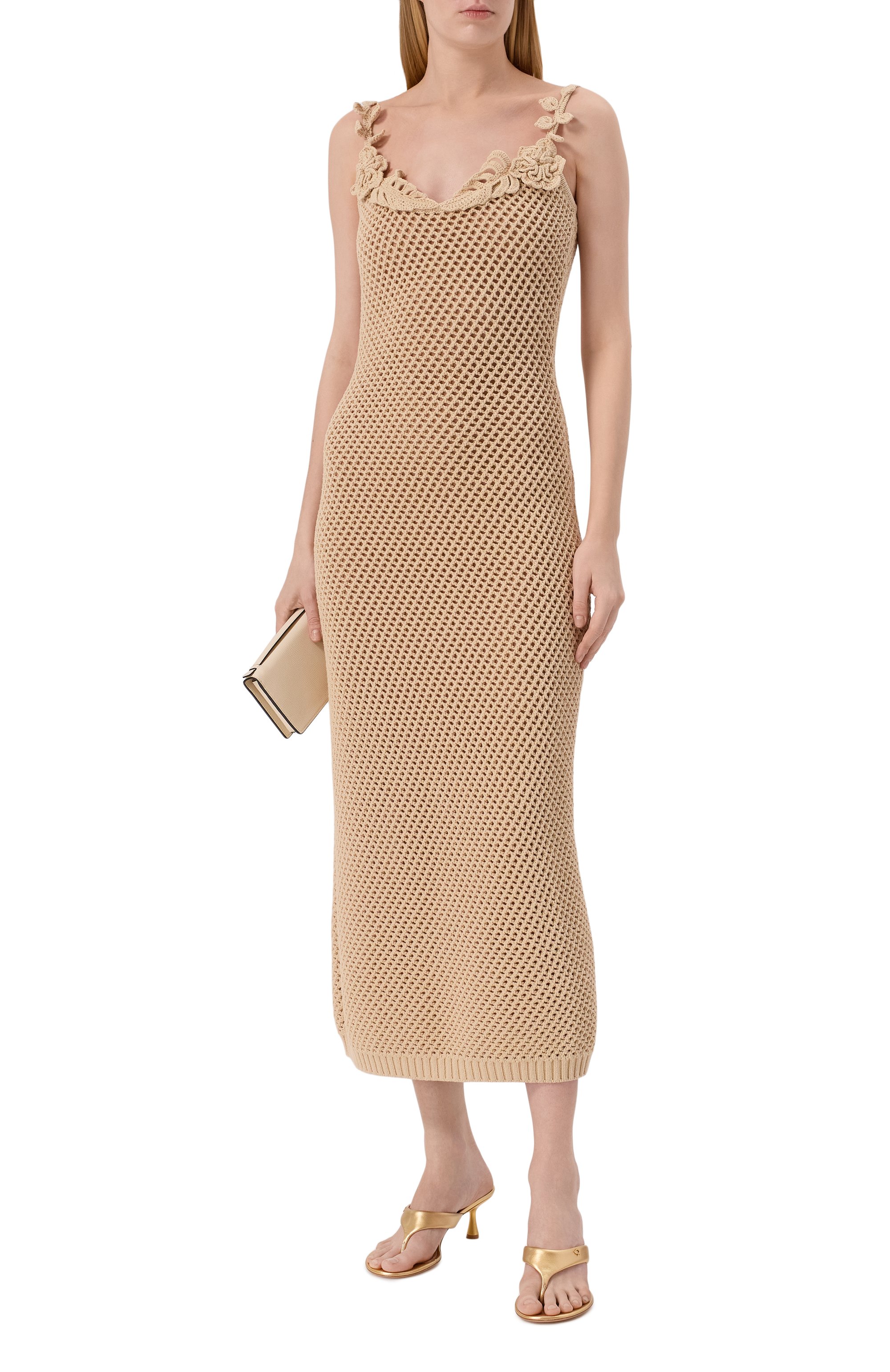 Хлопковое платье ELIE SAAB, арт. D0568ES25, фото 2