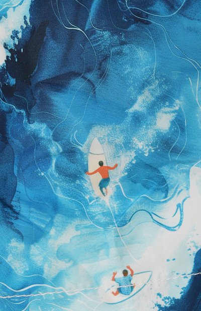 Плавки-шорты MC2 SAINT BARTH синего цвета по цене 9950 руб., арт. JEAN LIGHTING/02861H, фото 3 Плавки-шорты MC2 SAINT BARTH, арт. JEAN LIGHTING/02861H, фото 3