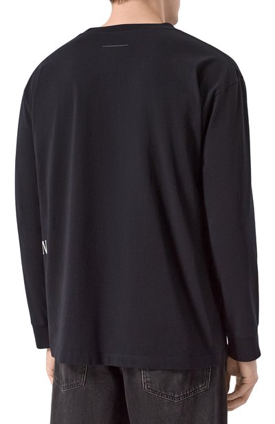 Хлопковый лонгслив MM6, арт. SH0GC0047/S24312, фото 4