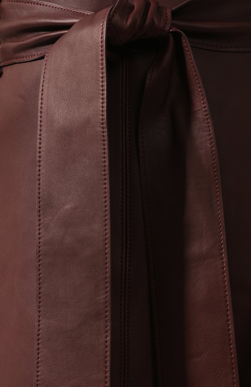 Кожаная юбка VINCE, арт. V606730555, фото 5