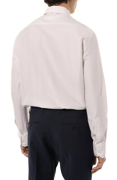 Сорочка из хлопка и шел�ка STEFANO RICCI, арт. MC000540/R2150, фото 5