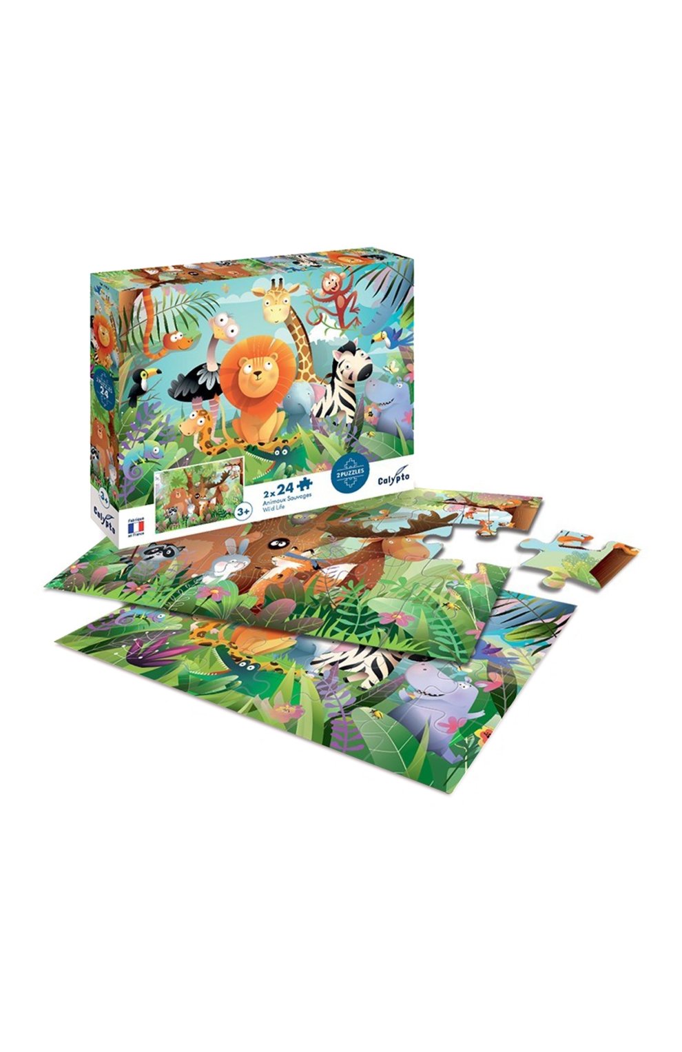 Набор из двух пазлов в лунном свете SENTOSPHERE, арт. 7700, фото 1