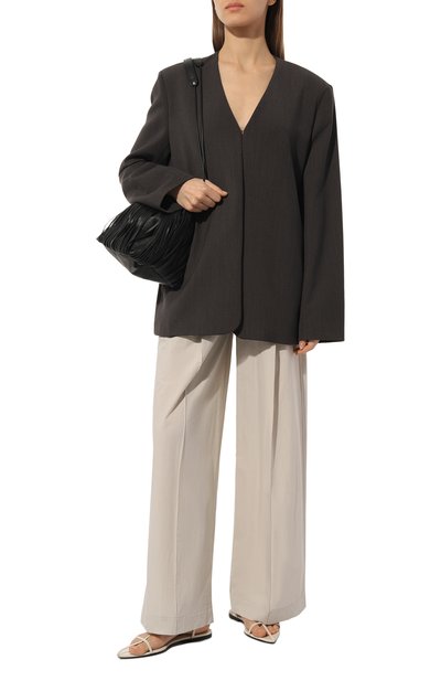 Женские хлопковые брюки BRUNELLO CUCINELLI, арт. ML949B1325