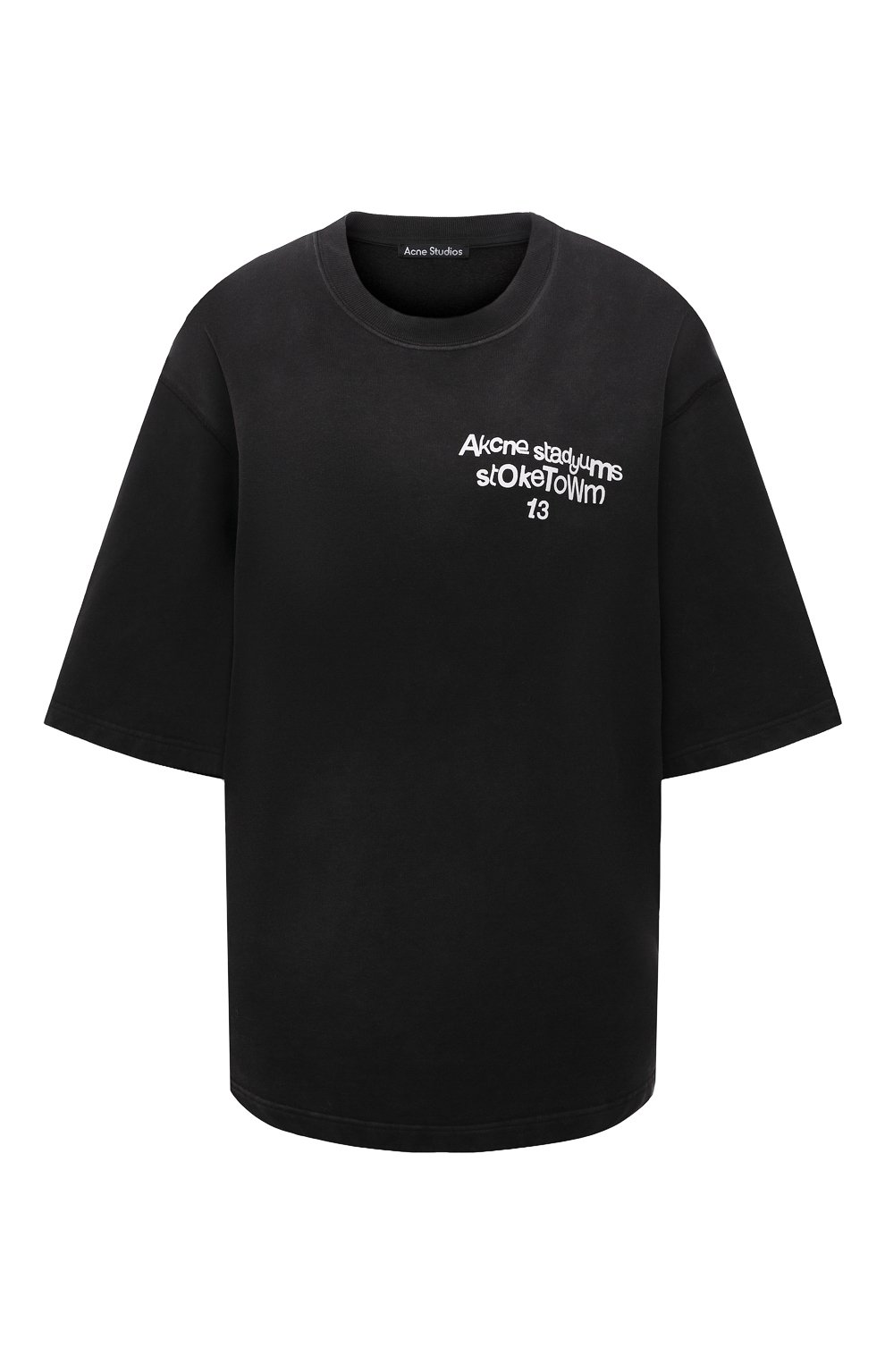 Хл опковая футболка ACNE STUDIOS, арт. CI0077/W, фото 1