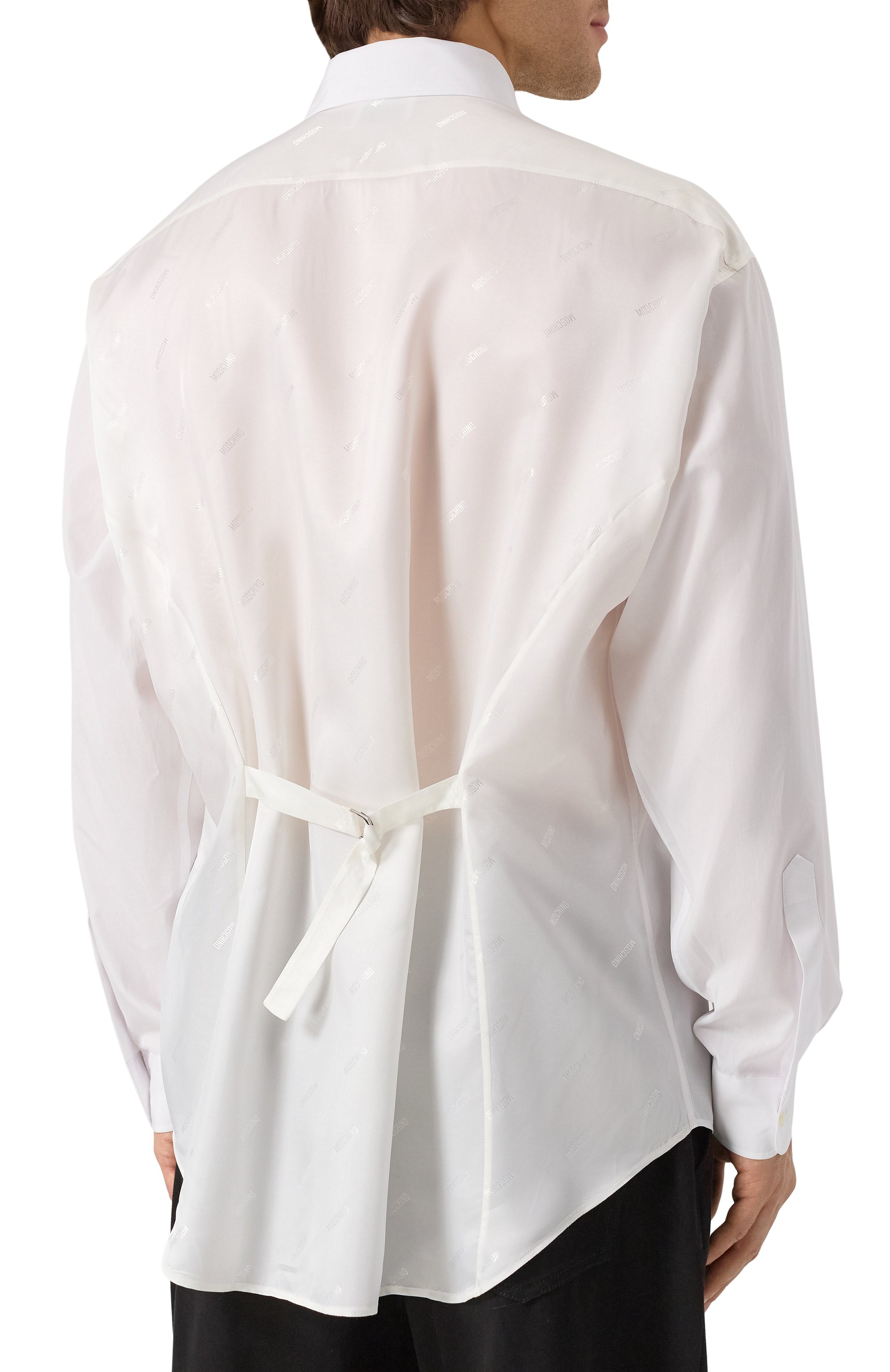 Хлопковая рубашка MOSCHINO, арт. A0237/5235, фото 4