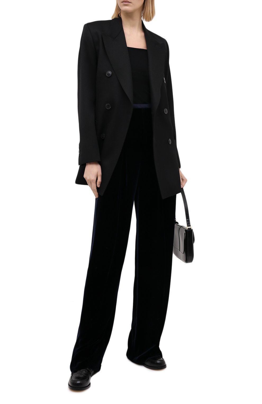 Брюки из вискозы и шелка GIORGIO ARMANI, арт. 0WHPP0DI/T01FD, фото 2