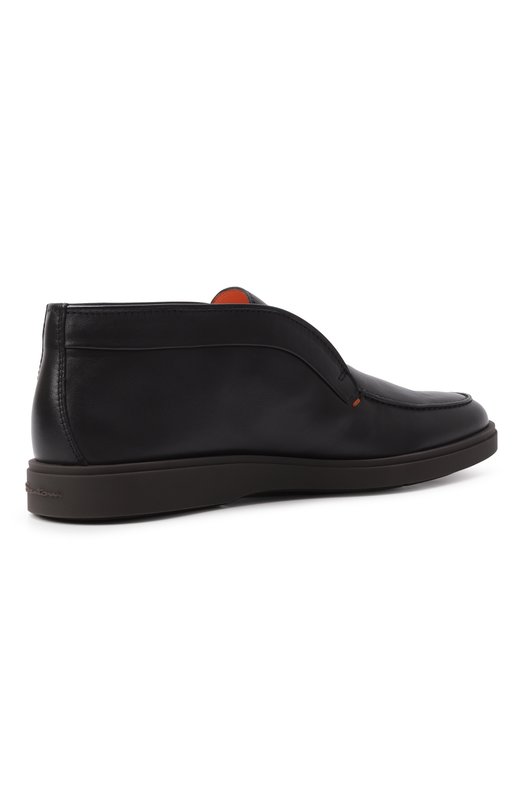 Кожаные ботинки Detroit Santoni MGDG17823SM0GBYP Чёрный  MGDG17823SM0GBYP Фото 5