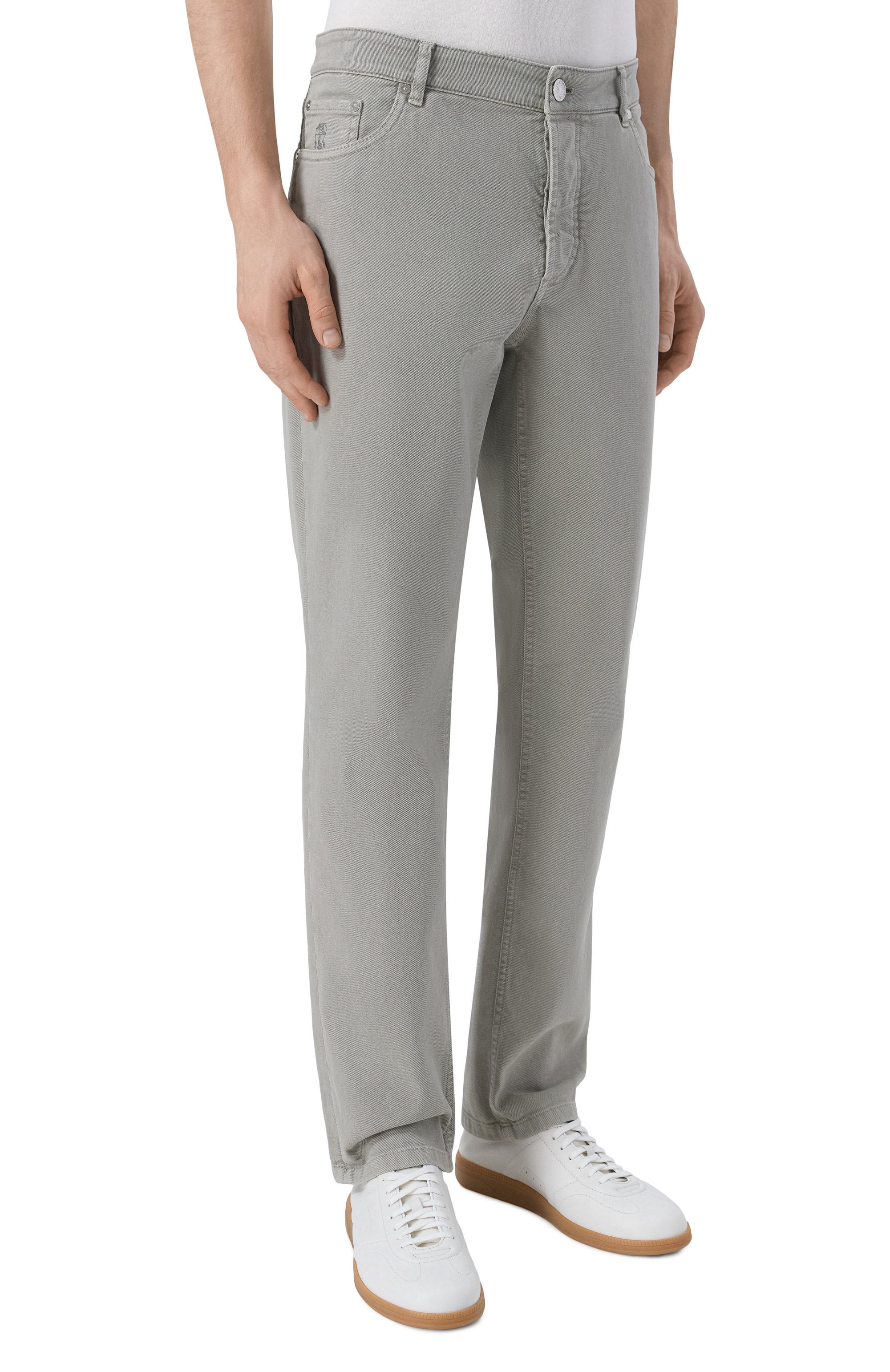 Джинсы traditional fit BRUNELLO CUCINELLI, арт. M277PB3210, фото 3