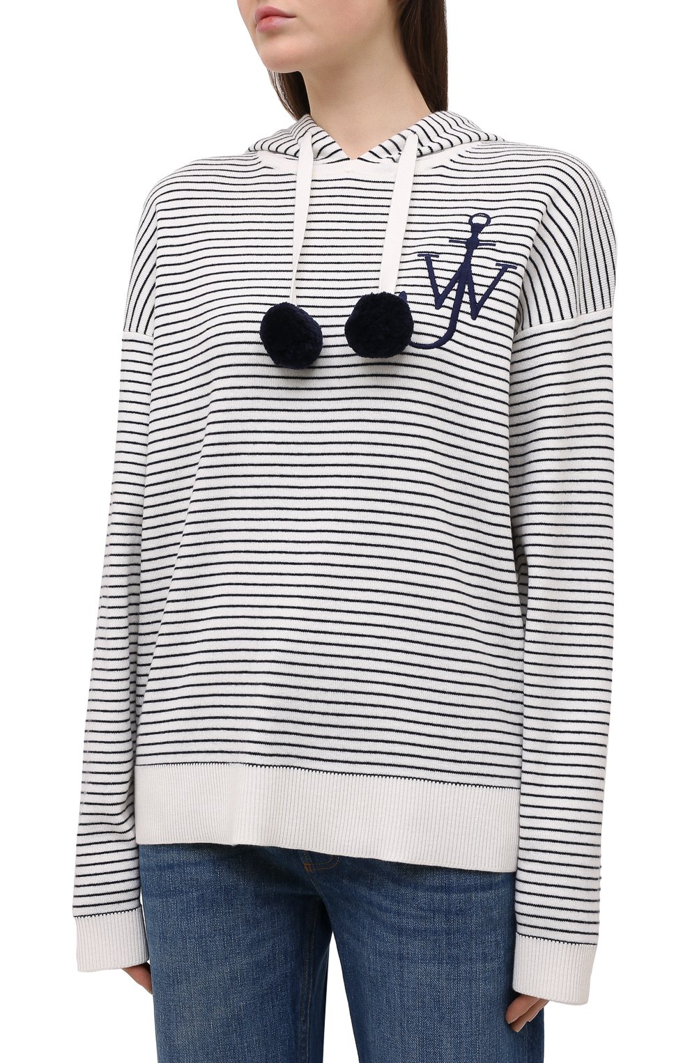 Худи из шерсти и хлопка JW ANDERSON, арт. KT0011 YN0128, фото 3