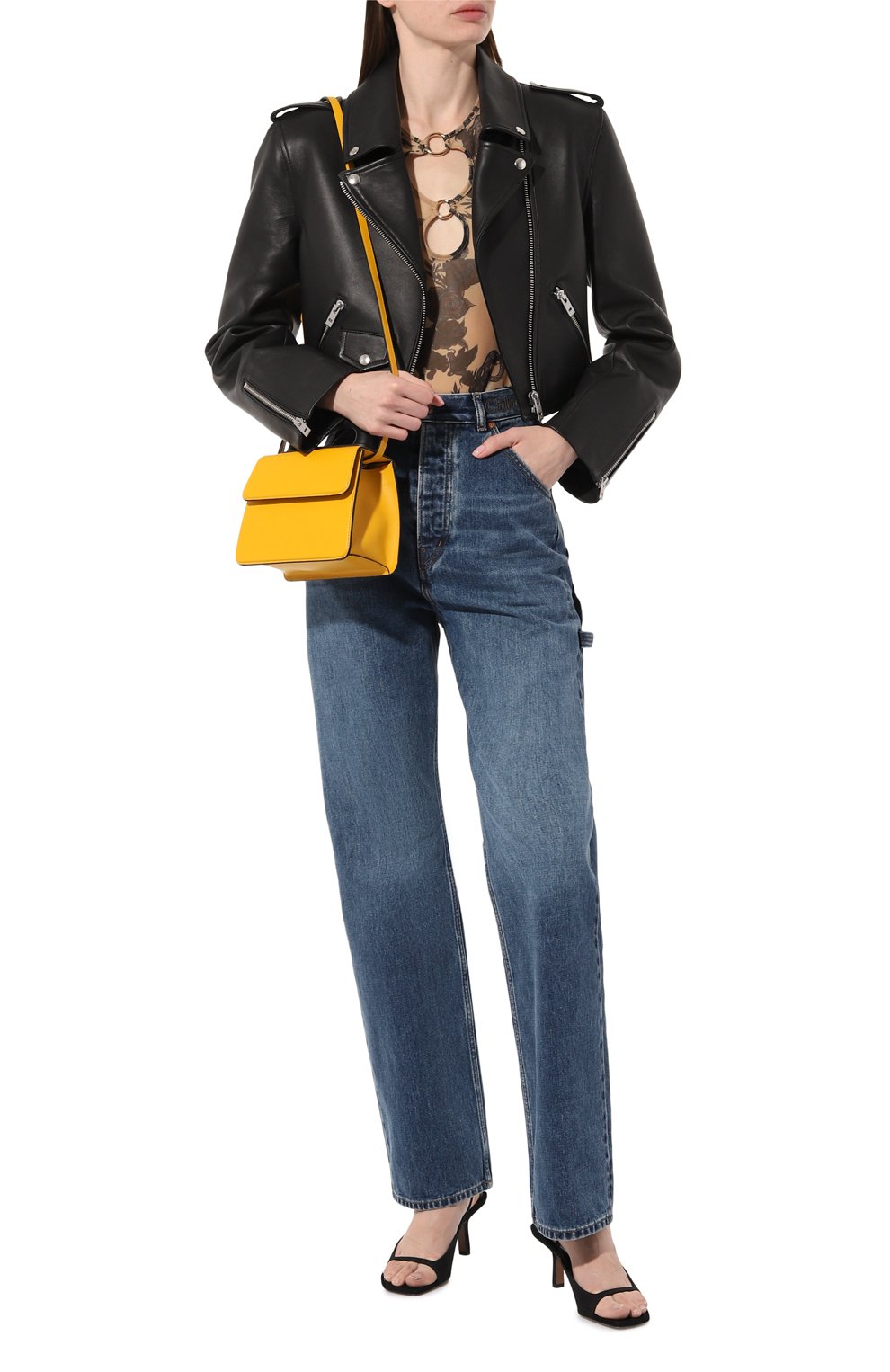 Сумка MOSCHINO желтого цвета по цене 98600 руб., арт. 2312 A7454/8008, фото 7 Сумка MOSCHINO, арт. 2312 A7454/8008, фото 7