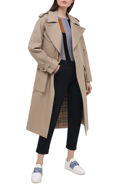 Брюки из хлопка и вискозы 7 FOR ALL MANKIND, арт. JSL4V95LLM, фото 2