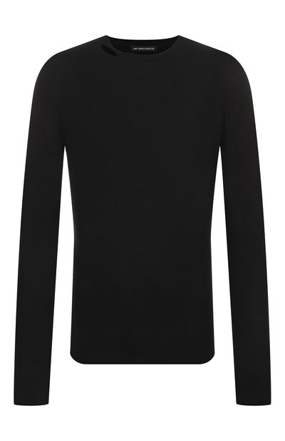 Мужской джемпер из хлопка и кашемира ANN DEMEULEMEESTER, арт. B0012481/KN054